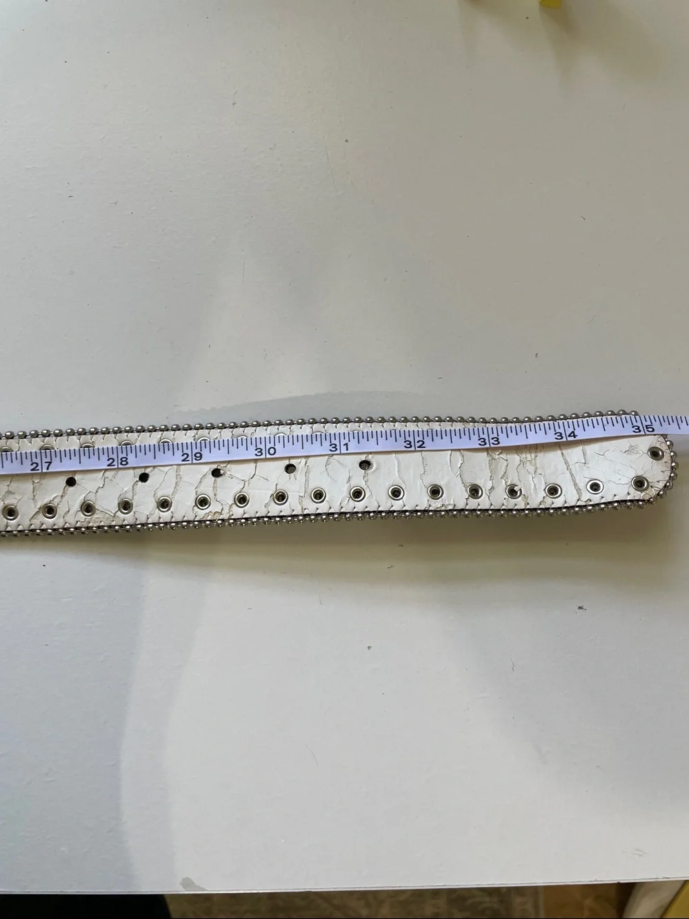 Western Boho Vintage Brown Studded Leather Small Belt Ornate Buckle FoxyGoods